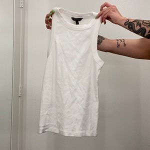 Banana Republic ribbed cutaway tank
